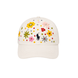 Polo Spring Meadow Floral Embroidered Adjustable Cap – Ivory