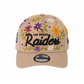Las Vegas Raiders Garden Bloom Embroidered Adjustable Cap – Sand