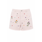 Wildgeese Handcrafted Floral Embroidered Blush Pink Denim Shorts for Women – High Rise Cotton Summer Shorts