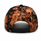 Wildgeese Acid Wash Snapback Hat - Silver Chain & Studded Industrial Cap - NWT