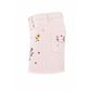 Wildgeese Handcrafted Floral Embroidered Blush Pink Denim Shorts for Women – High Rise Cotton Summer Shorts