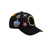 Wildgeese New York Yankees Golden Bloom Floral Embroidered Adjustable Cap – Black