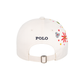 Polo Spring Meadow Floral Embroidered Adjustable Cap – Ivory
