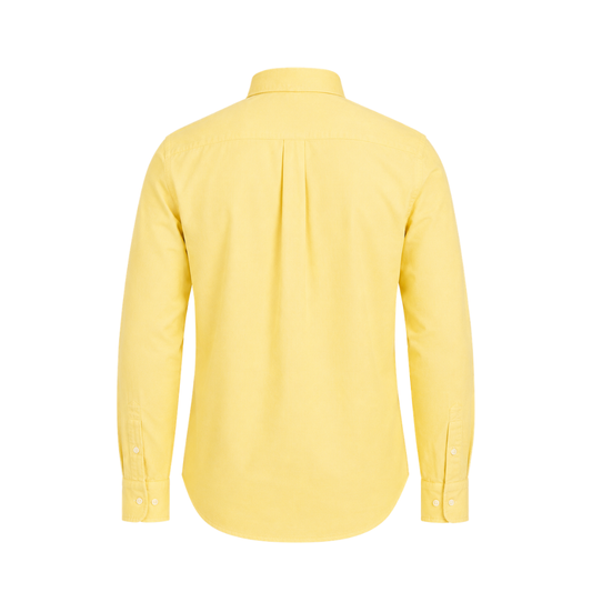 Men's Butter Yellow Oxford Button-Down Shirt