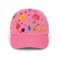 Wildgeese Pink Petal Parade Floral Embroidered Adjustable Polo Cap