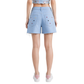 Wildgeese Handcrafted Heart Embroidered Premium Denim Shorts – Luxury High-Waisted Casual Shorts
