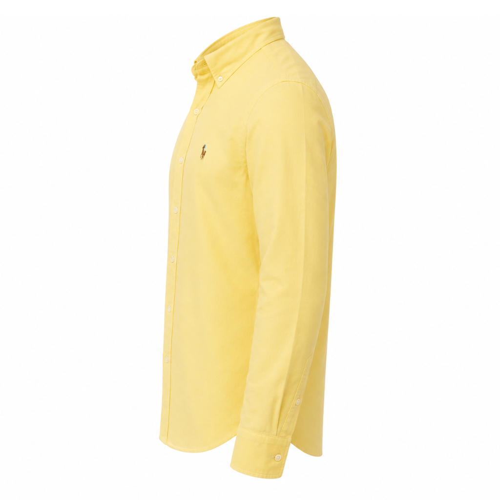 Men's Butter Yellow Oxford Button-Down Shirt