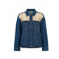 Wildgeese Handcrafted Sheer Embroidered Premium Denim Jacket – Luxury Designer Floral Mesh Outerwear