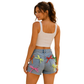 Wildgeese Handcrafted Ribbon Embellished Premium Denim Shorts – Luxury Designer High-Waisted Jean Shorts
