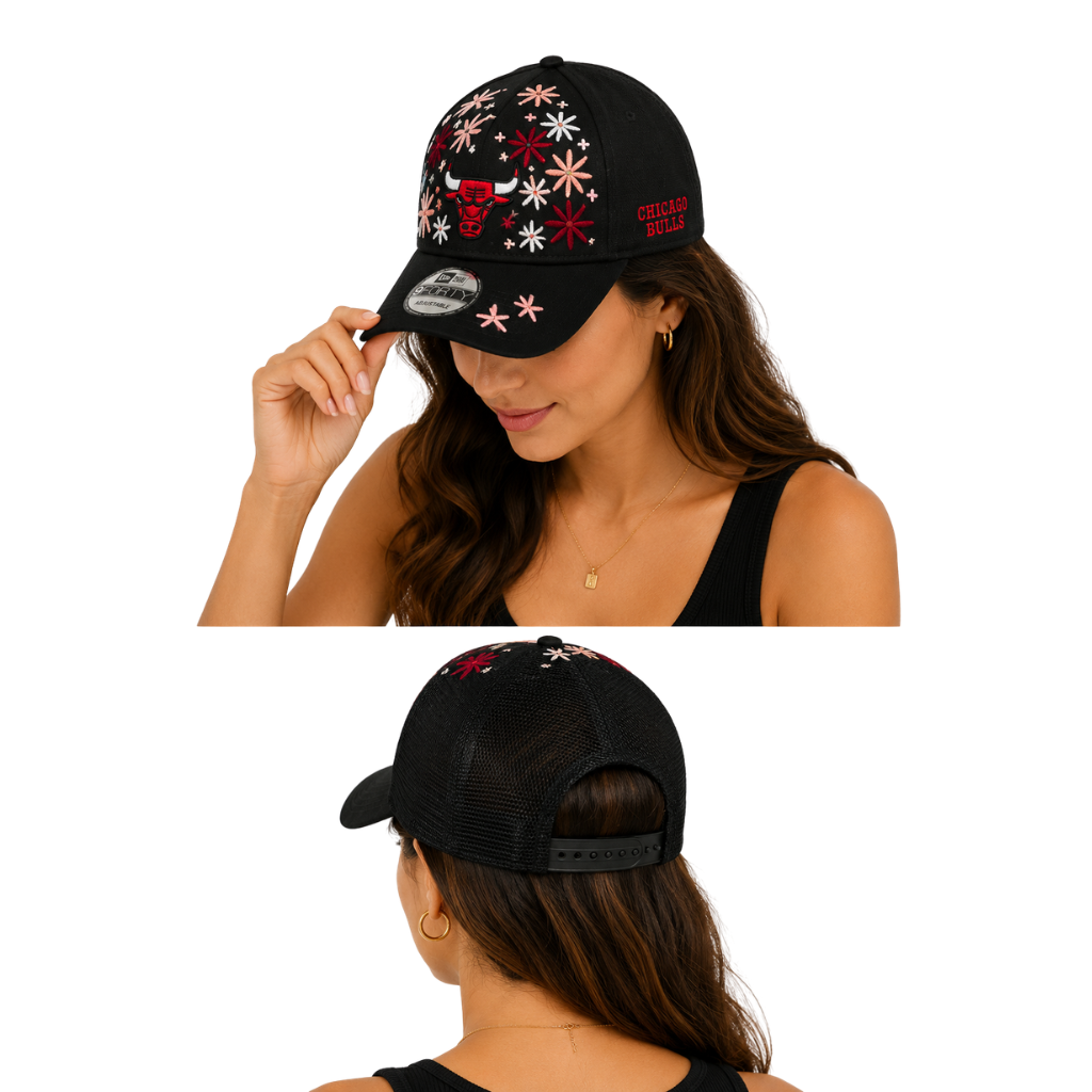Wildgeese Handcrafted Embroidered Black Baseball Cap – Premium Adjustable Cotton Hat