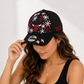 Wildgeese Handcrafted Embroidered Black Baseball Cap – Premium Adjustable Cotton Hat