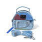 Wildgeese Penguin Handmade Denim Dome Bag - Upcycled Artisan Satchel
