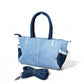 Wildgeese  Moon  HandmadeDenim Shoulder Bag Satchel - Upcycled Jean Pocket Bag
