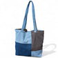 Wildgeese Sylvia Handmade Multi-Tone Patchwork Denim Tote Bag - Artisan Tote