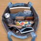 Wildgeese Sylvia Handmade Multi-Tone Patchwork Denim Tote Bag - Artisan Tote