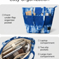 Wildgeese Handmade Tie-Dye Mili Tote Bag - Artisan Shibori Style Shoulder Bag